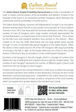 Galton Board: Simple Probability Demonstrator